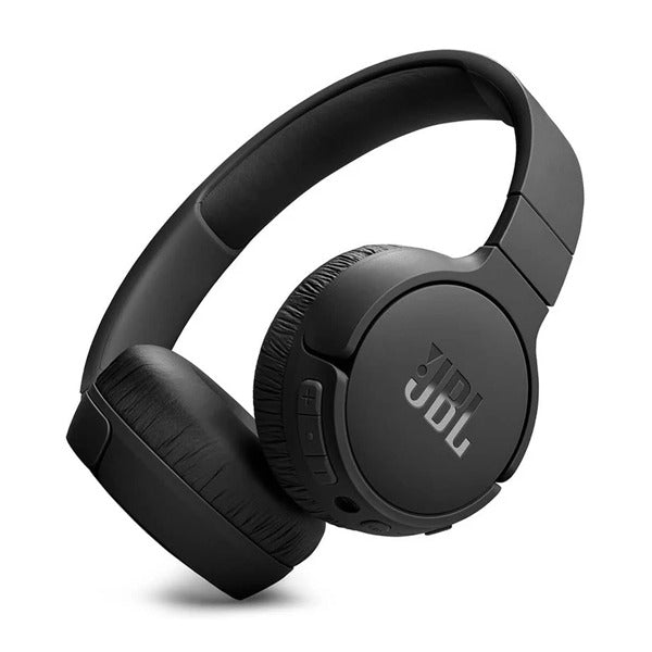 سماعة رأس Tune 670NC لاسلكية عازلة الضوضاء من JBL | أسود سماعة رأس Tune 670NC لاسلكية عازلة الضوضاء من JBL | أسود